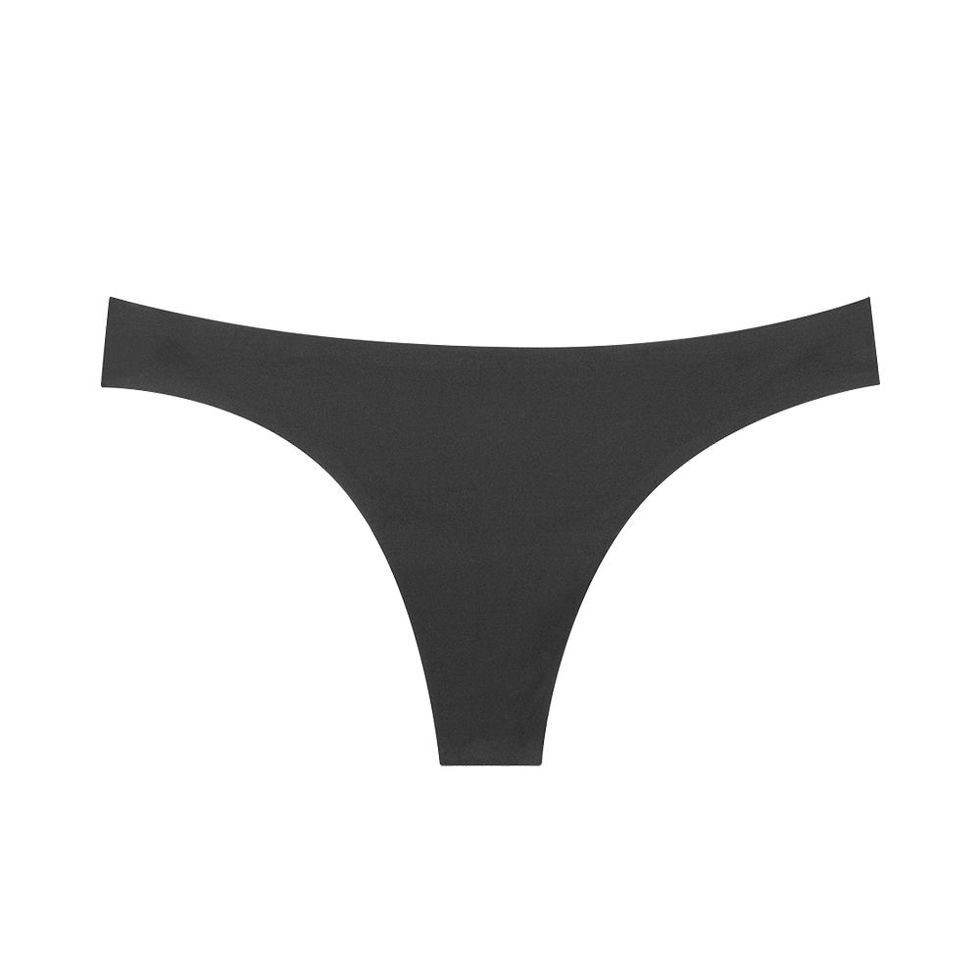 Knix Women's Super Absorbency Leakproof Bikini Size L Black