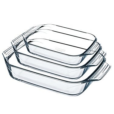 Glass Oven Plates 