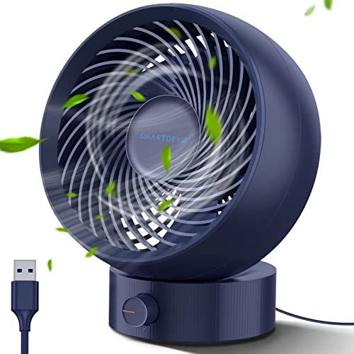 SmartDevil Desk Fan, USB Desk Fan