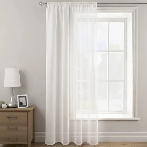 Slot Top Single Voile Panel