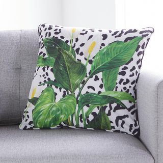 Black and White Reversible Pillow