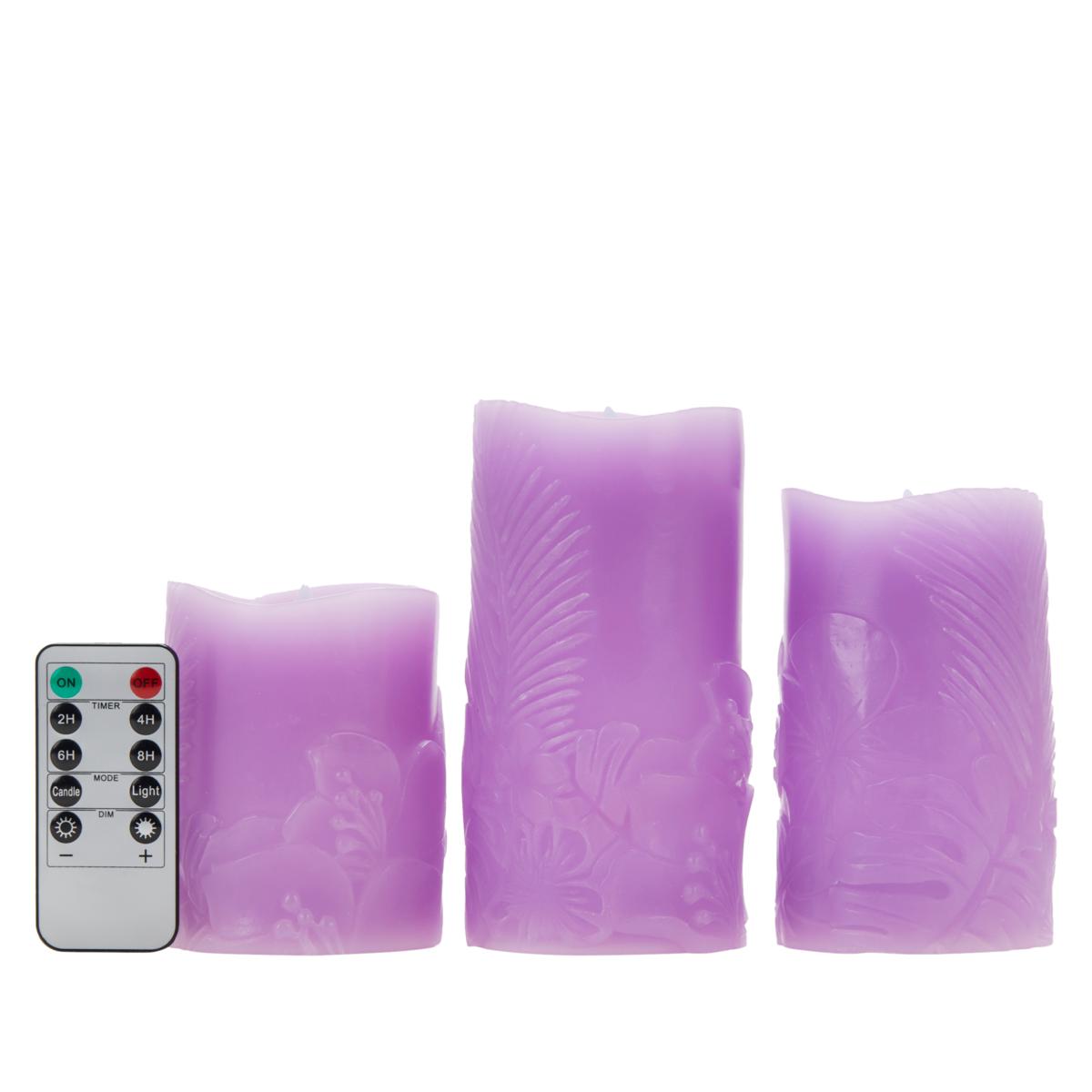 Set of 3 Flameless Candles