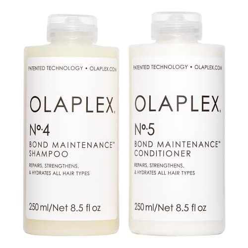 Olaplex No. 5 Bond Maintenance Conditioner and No. 4 Bond Maintenance Shampoo