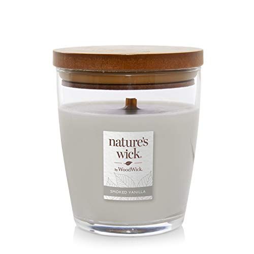 Nature's Wick Smoked Vanilla Scented Candle, 10 ounces