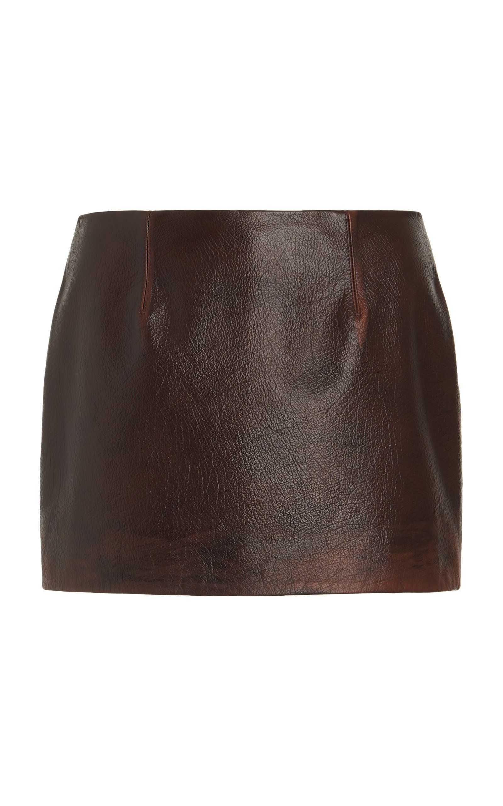 Hailey Leather Mini Skirt