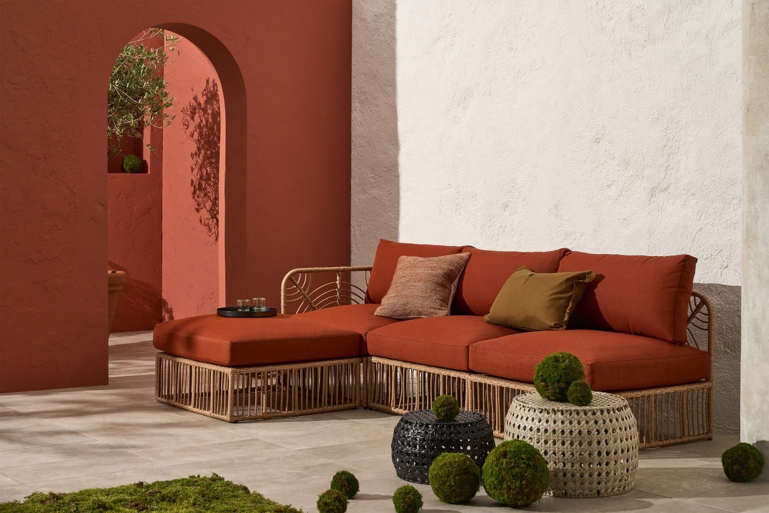 Nairi Garden Corner Modular Sofa