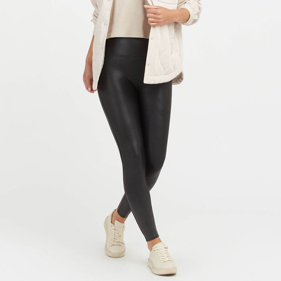 12 Faux Leather Leggings That Are Fashionable and Functional