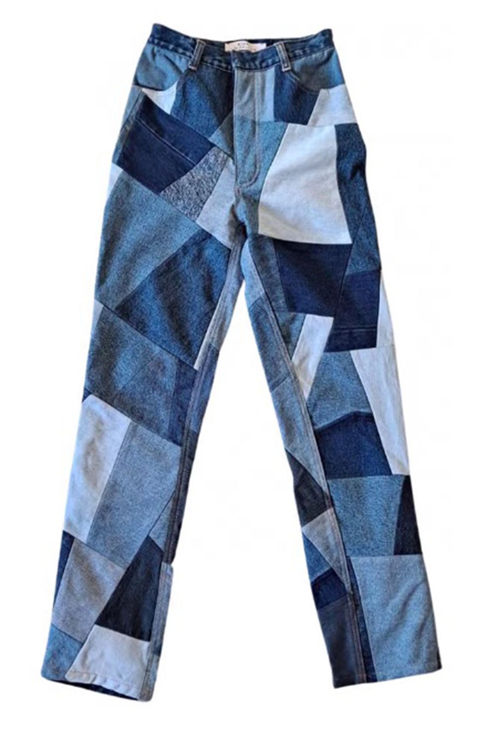 Ksenia Schnaider patchwork jeans 