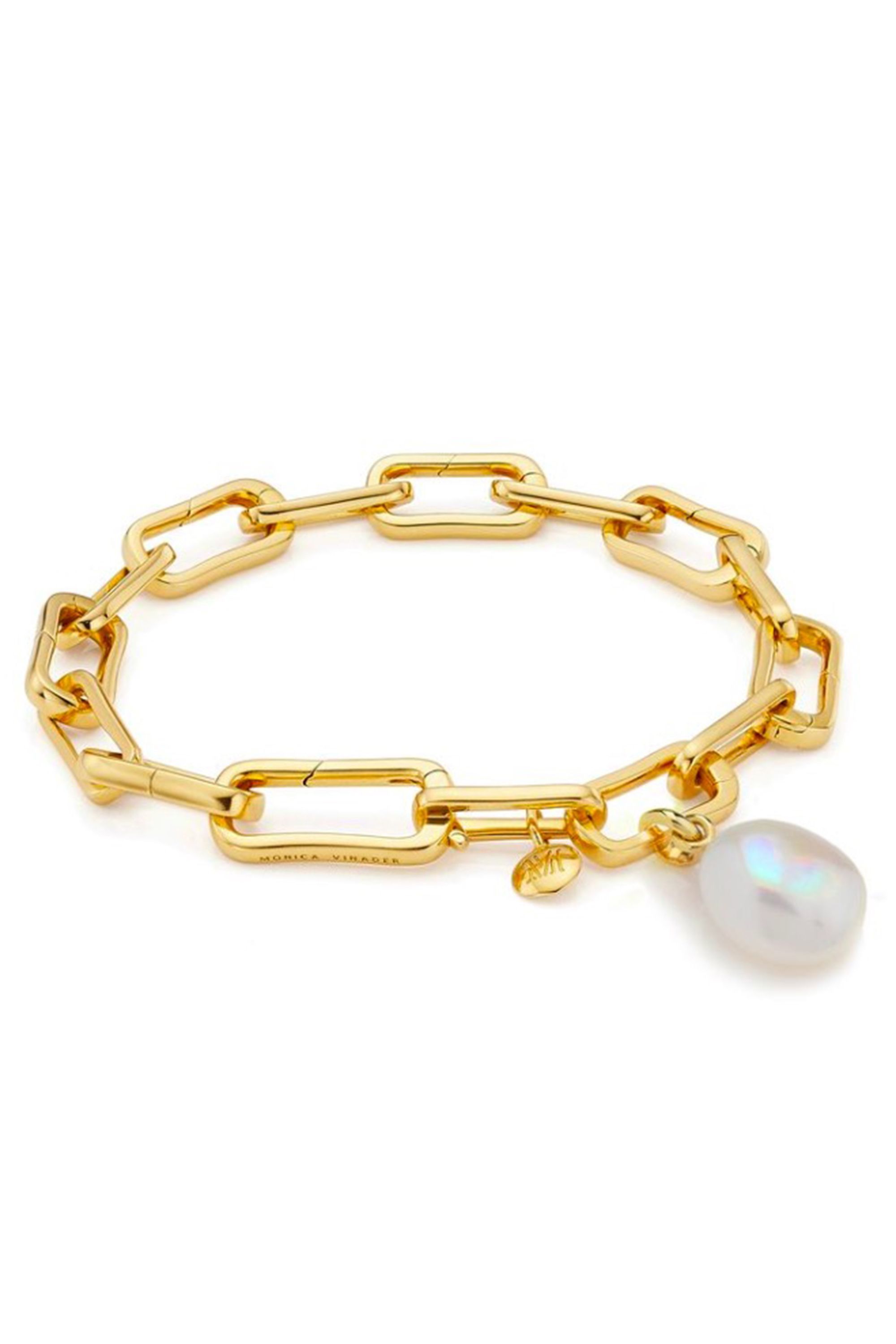 Rabbit Bracelet 16th Century Design, Attached Gold Bonded & Sterling Silver  Chain - SilverLinensJewelry