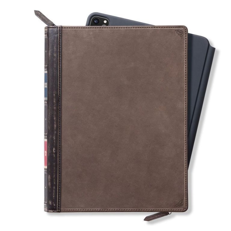 Twelve South BookBook for iPad Air/Pro 10.5 | Hardback Leather case,  Pencil Storage and Easel for iPad Pro/Air + Apple Pencil