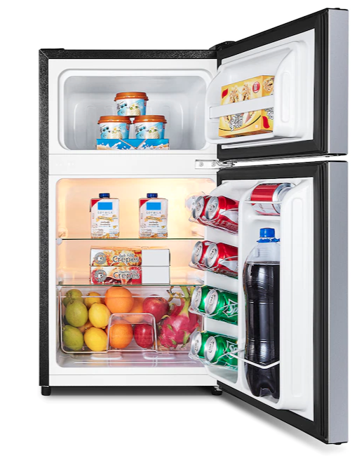 Hisense 3.3-cu ft Mini Fridge Freezer Compartment 