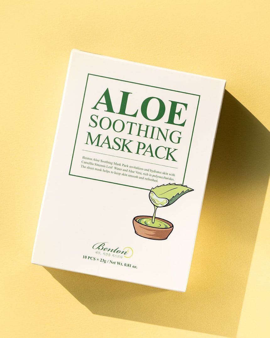 Aloe Soothing Mask Pack (10 Pack)