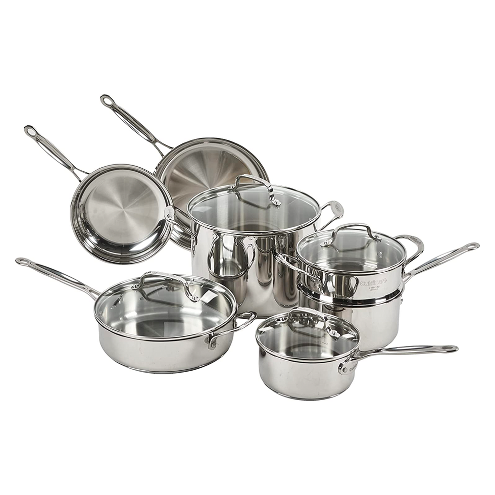 Cuisinart Stainless Steel 11-Piece Cookware Set