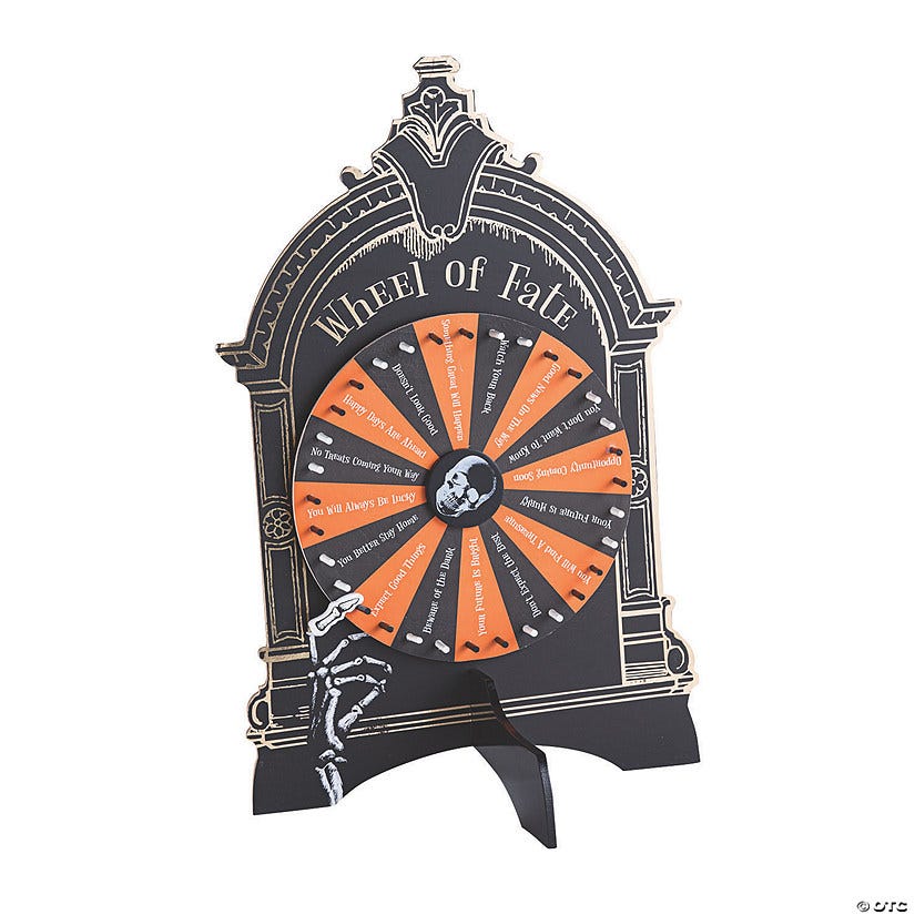 Halloween Haunted Fate Prize Wheel