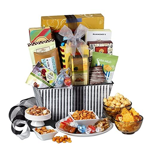 Amazon.com : Broadway Basketeers Chocolate Food Gift Basket Snack Gifts for  Women, Men, Families, College, Appreciation, Thank You, Congratulations,  Corporate, Get Well Soon, Care Package : Gourmet Snacks And Hors Doeuvres  Gifts :
