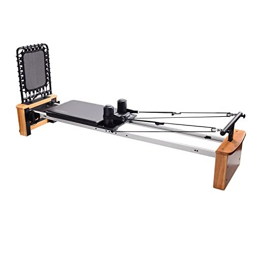 JOYRIDER Pilates Reformers Rubber Wood Core Bed Fitness Machine for Body  Building, Yoga Exercise Stretch Studio Reformer for Commercial & Home Gym  Training Equipment (Black), Reformers -  Canada