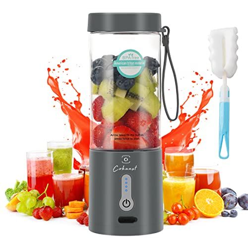 Portable Blender Mini Personal Size Blenders for Smoothies and Shakes  Travel Jui