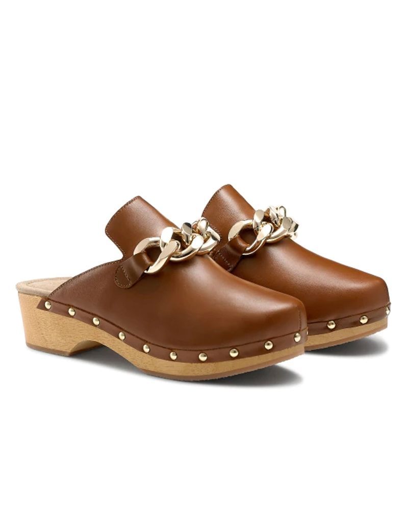 Traditional Heel Marina Sandal Closed Toe in your choice of leather – Tessa  Clogs / Swedish Clog Cabin