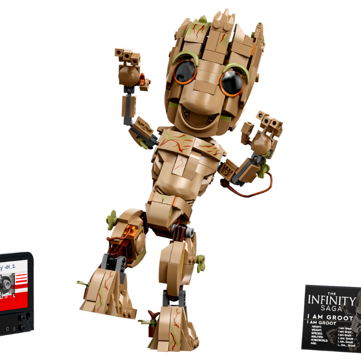 Marvel Lego Play-and-display Groot (LEGO 76217)