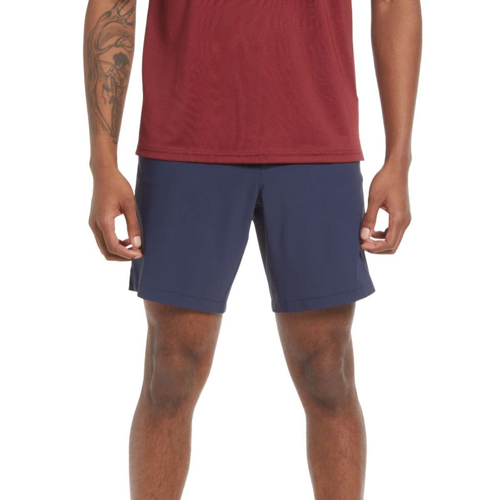 8-Inch Flat Front Shorts