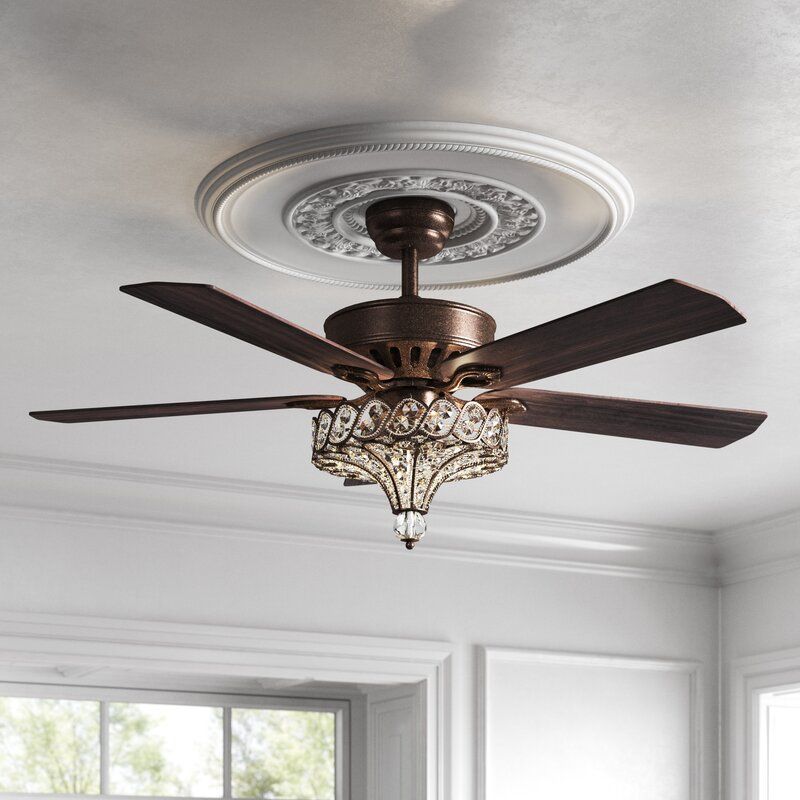 fan plus chandelier