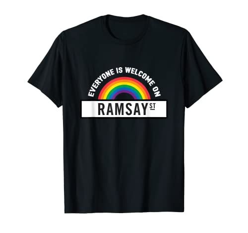 Camiseta del orgullo de los vecinos 'Todos son bienvenidos en Ramsay Street'