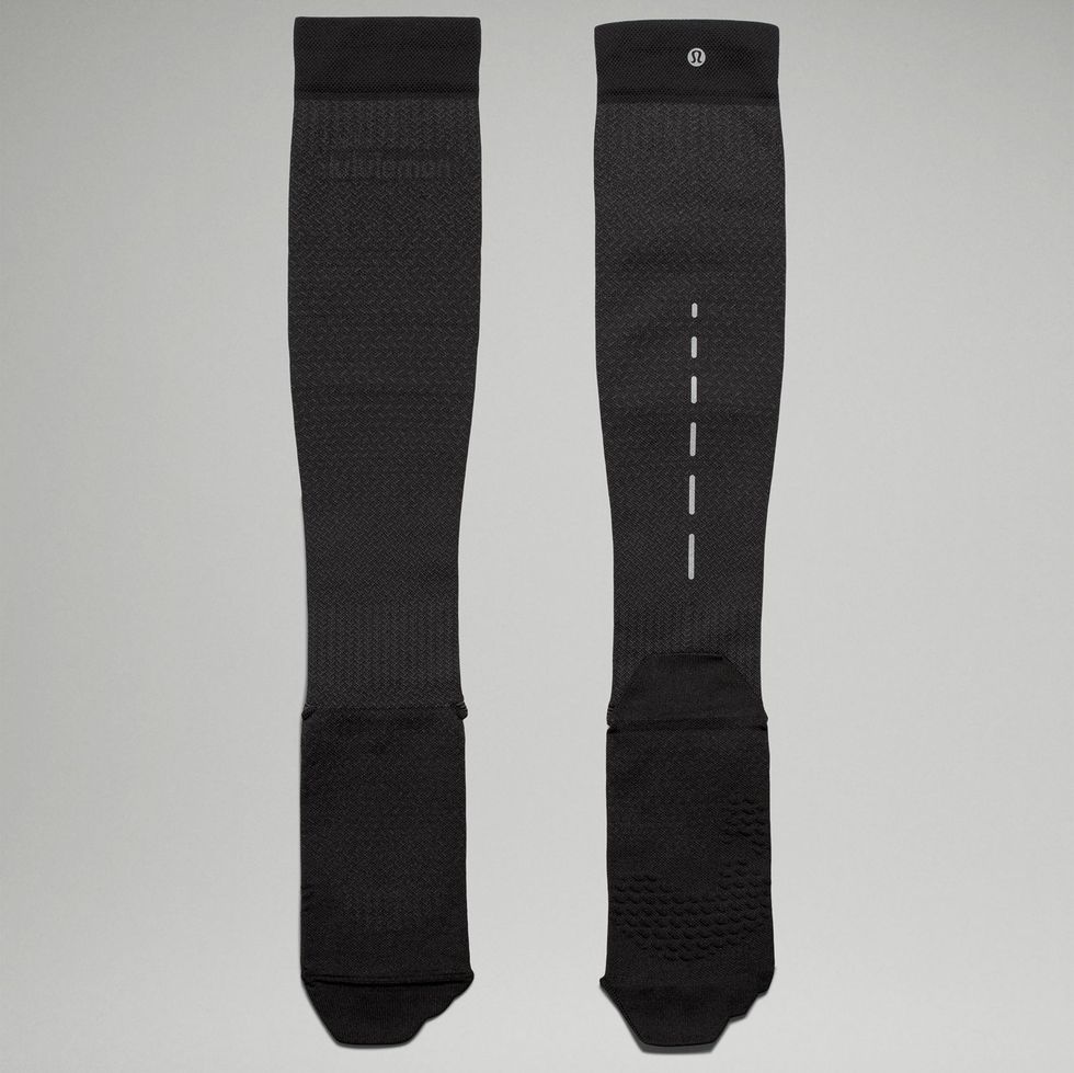 MicroPillow Compression Knee-High Running Socks