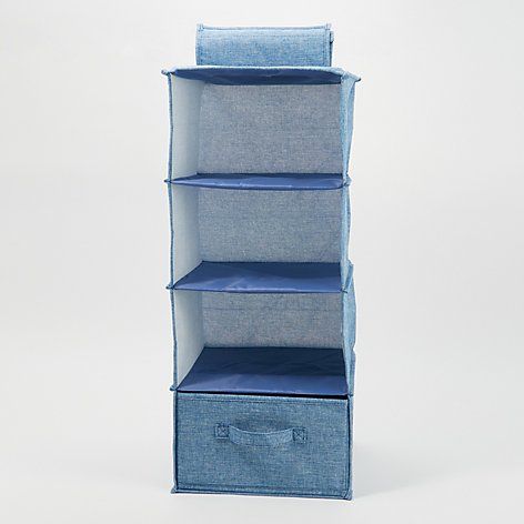 Tidy & Co. 4-Tier Hanging Vertical Storage with Drawer