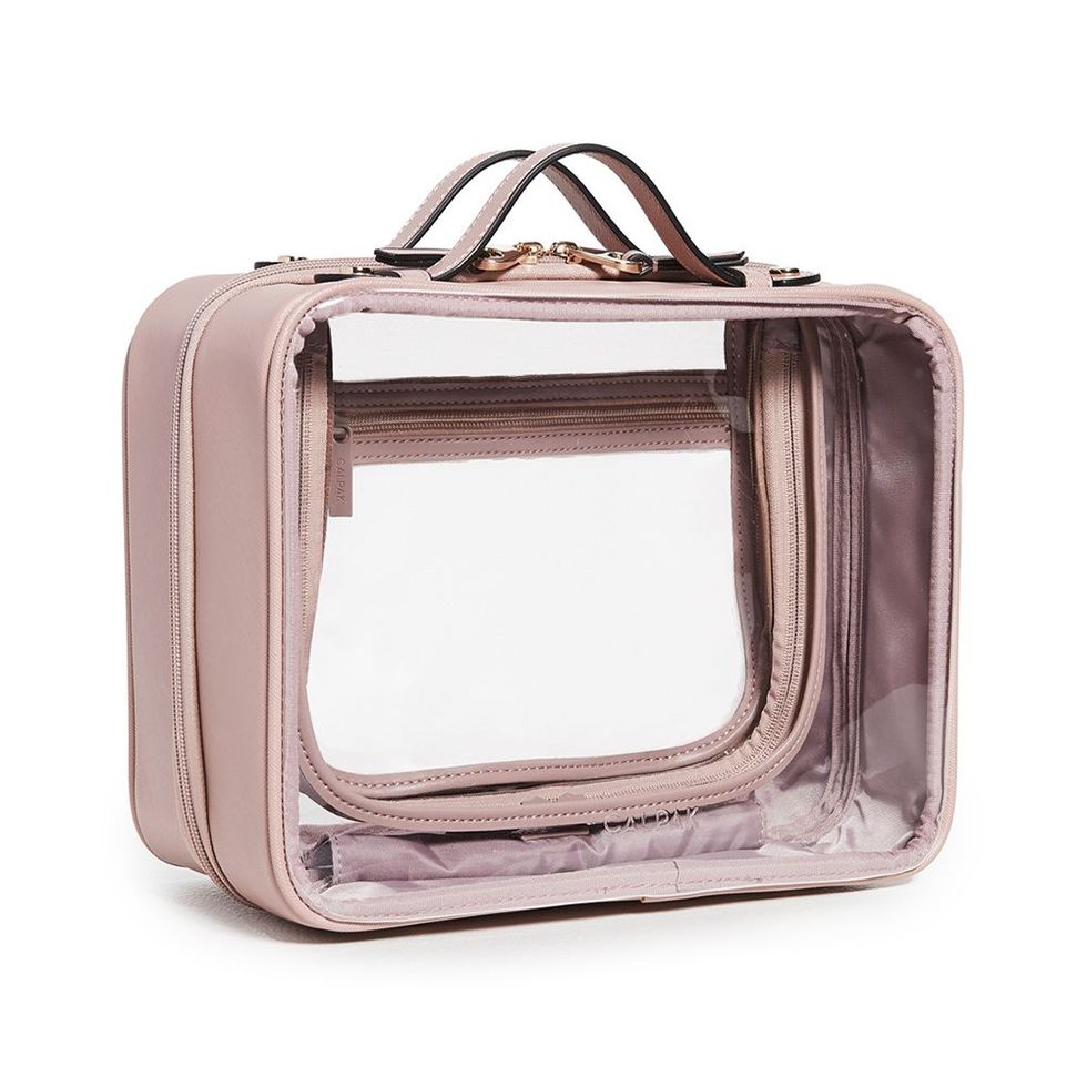 Dior Pouch Cosmetic Organizer Bag Case  Cosmetic bag organization, Pink bag,  Dopp bag