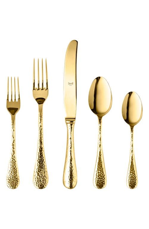 Epoque Gold 5-Piece Place Setting in Stainless Gold