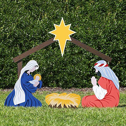 Holy Family Outdoor Nativity Set 