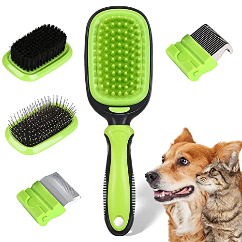 Set de peines y cepillos para mascotas