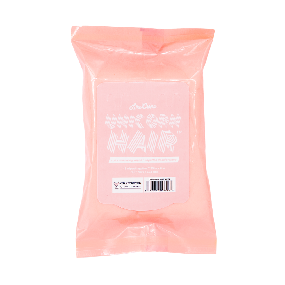 Unicorn Hair Color Removing Wipes