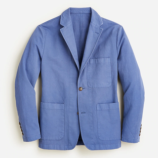 J.Crew Slim-Fit Garment-Dyed Chino Suit Jacket J.Crew Slim-Fit Garment-Dyed Chino Suit Jacket