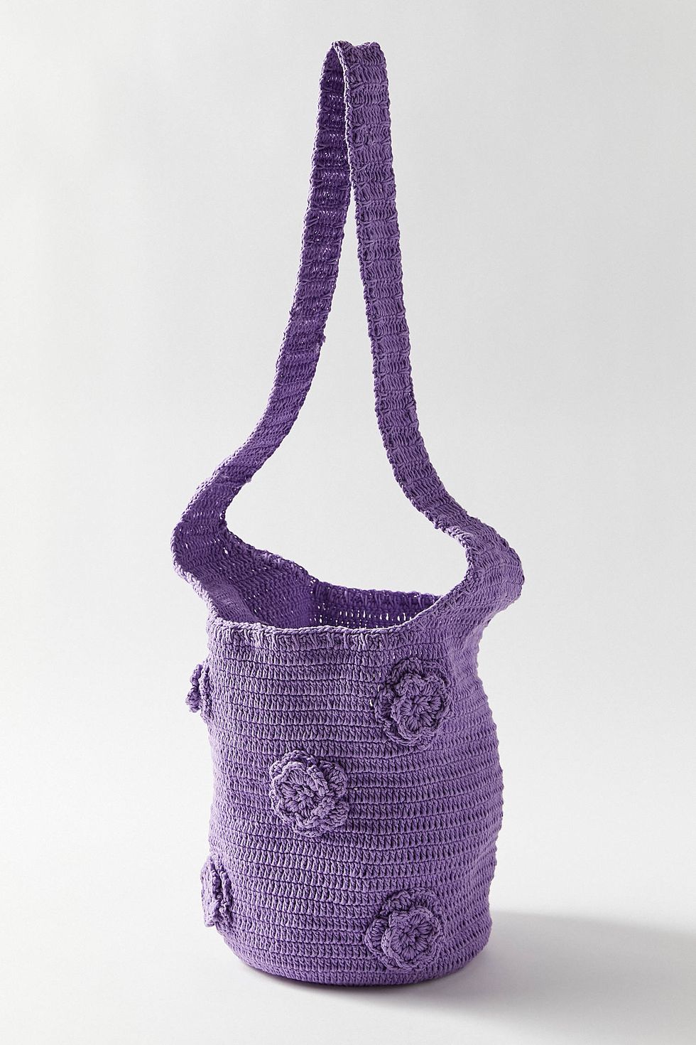 Crochet Woven Shoulder Bag