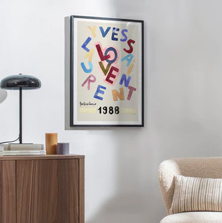 YSL love poster