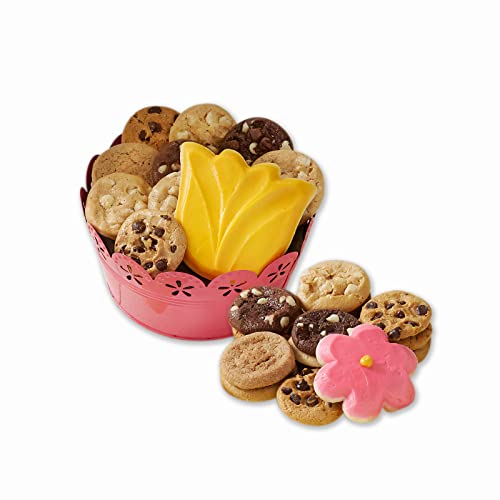 Pink Flower Pot Cookie Box