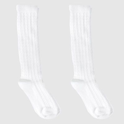 Girls' Knee-High Socks 2pk