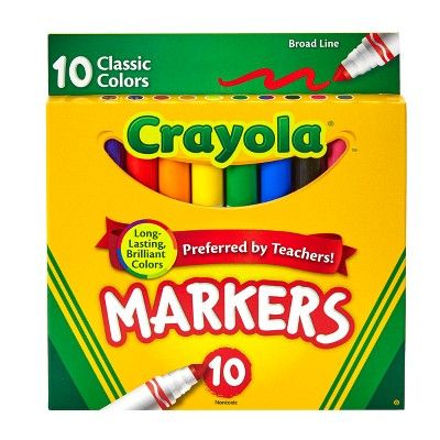 Crayola Markers 10ct Classic