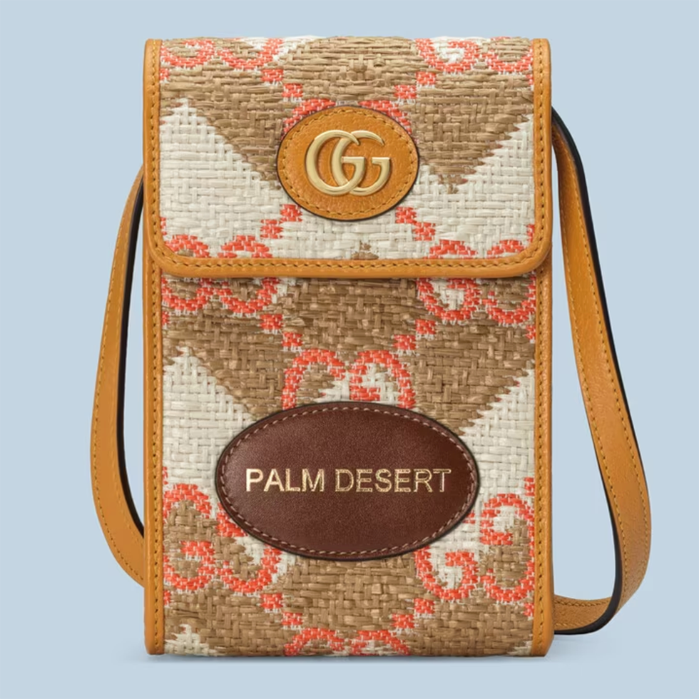 'Palm Desert' GG Top Handle Mini Bag