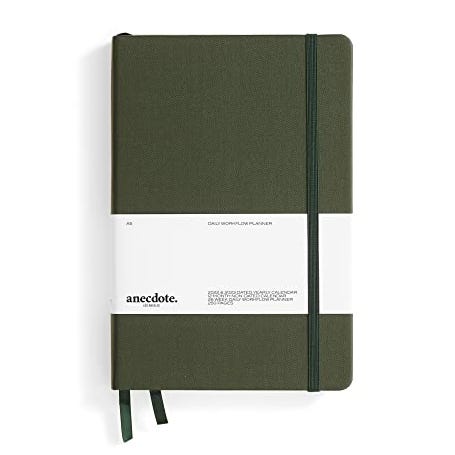 Hardcover Daily Planner 2023-2024