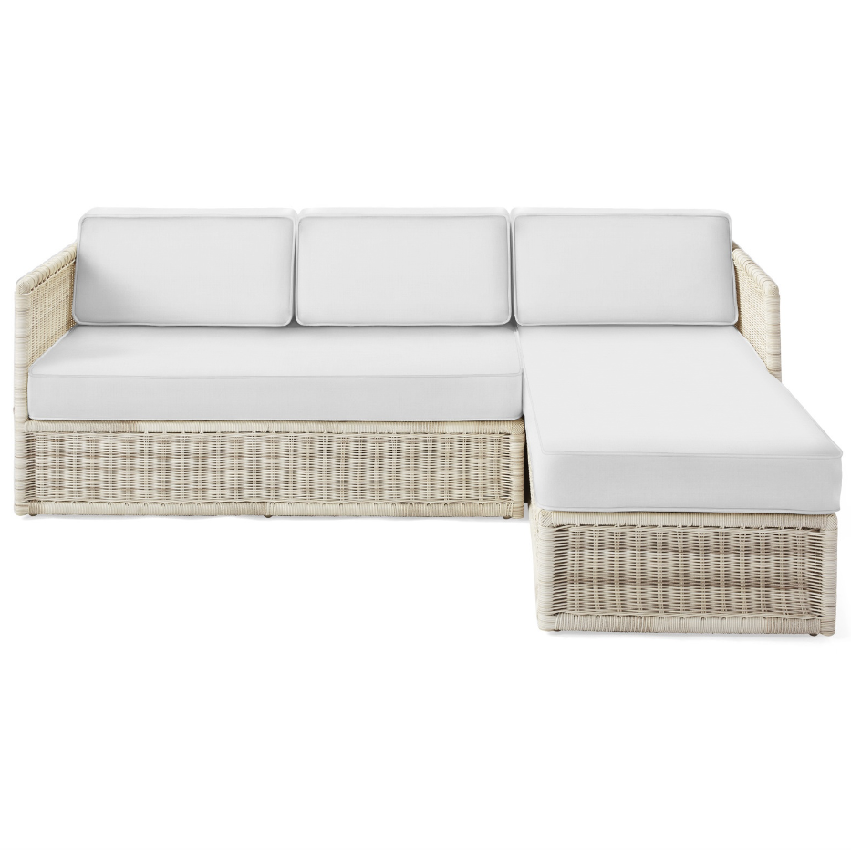 Pacifica Right-Facing Chaise Sectional - Driftwood