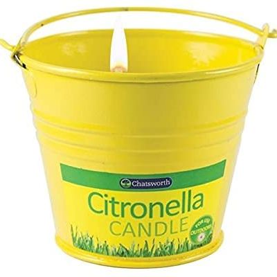 Chatsworth Citronella Candle in Metal Bucket - Pack of 2