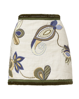 Inga Embroidered Skirt - £428