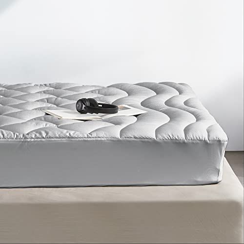 SLEEP ZONE Colored Cooling Mattress Pad