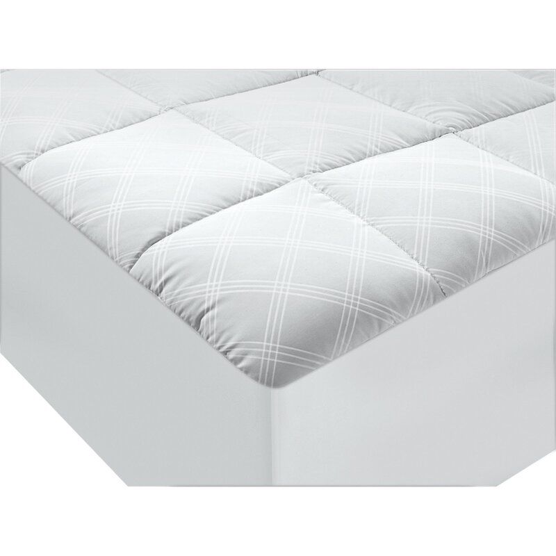 Queen Ultimate Comfort and Allergy Protection Polyester Mattress Pad