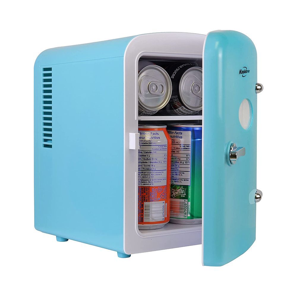 vintage mini fridge amazon