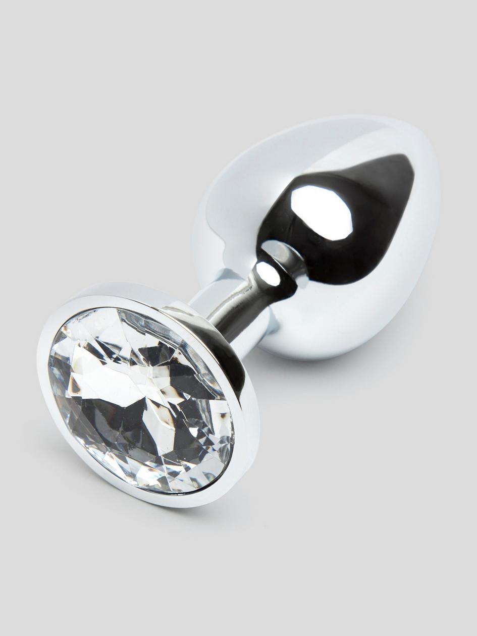 Jeweled Metal Butt Plug 2.5 Inch