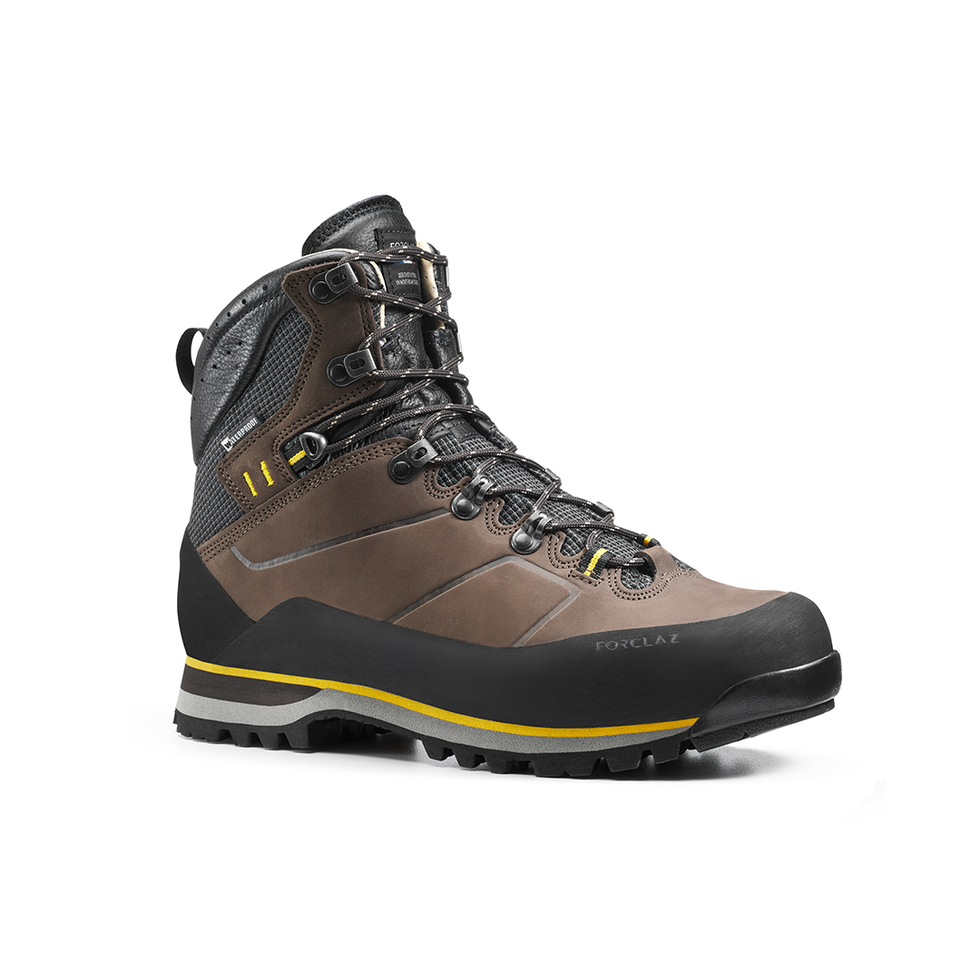 Decathlon Men's Waterproof Leather Hiking Boots MT900 