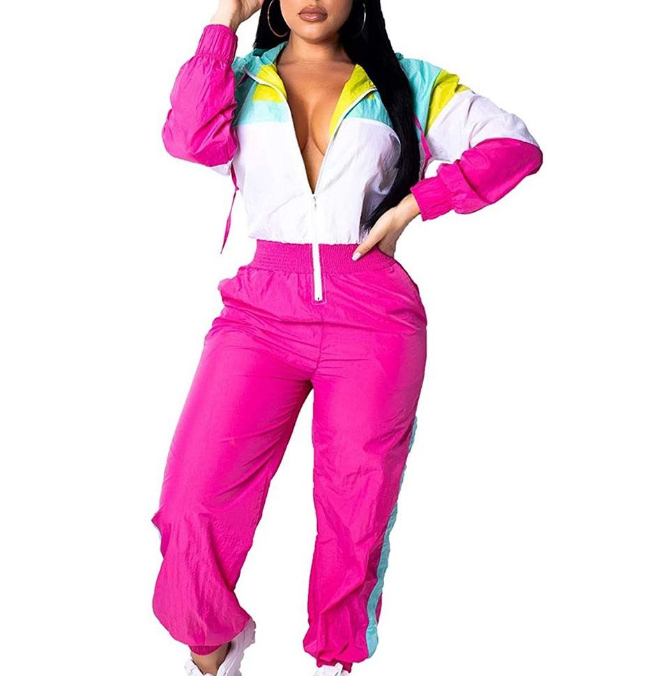 Pink Tracksuit One-Piece